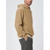 image:imageODODOS Mens Brushed Fleece Hoodie with Kangaroo Pocket Cozy Warm PulloverSand Heather