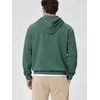 image:imageODODOS Mens Brushed Fleece Hoodie with Kangaroo Pocket Cozy Warm PulloverTeal Green Heather