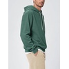 image:imageODODOS Mens Brushed Fleece Hoodie with Kangaroo Pocket Cozy Warm PulloverTeal Green Heather