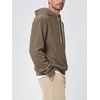 image:imageODODOS Mens Brushed Fleece Hoodie with Kangaroo Pocket Cozy Warm PulloverWood Brown Heather