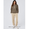 image:imageODODOS Womens Brushed Fleece High Rise Jogger Sweatpants with Pockets 29Beige Heather