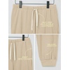 image:imageODODOS Womens Brushed Fleece High Rise Jogger Sweatpants with Pockets 29Beige Heather
