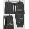 image:imageODODOS Womens Brushed Fleece High Rise Jogger Sweatpants with Pockets 29Charcoal Heather