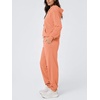 image:imageODODOS Womens Brushed Fleece High Rise Jogger Sweatpants with Pockets 29Coral Heather