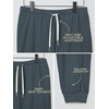 image:imageODODOS Womens Brushed Fleece High Rise Jogger Sweatpants with Pockets 29Dark Blue Heather