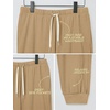 image:imageODODOS Womens Brushed Fleece High Rise Jogger Sweatpants with Pockets 29Sand Heather