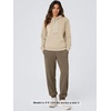image:imageODODOS Womens Brushed Fleece High Rise Jogger Sweatpants with Pockets 29Wood Brown Heather
