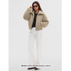 image:imageODODOS Womens Sherpa Fleece FullZip Stand Collar Jacket with PocketsKhaki